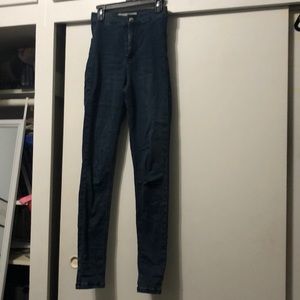 Topshop High rise jeans